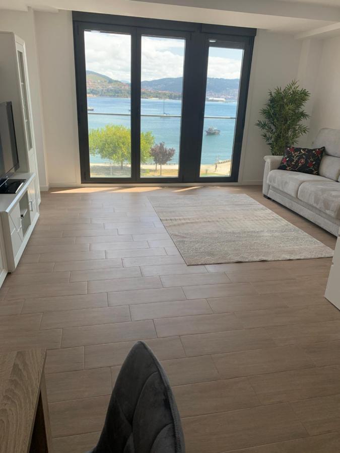 El Mirador Ria De Vigo, Apartamento Frente Al Mar, Centrico Moaña エクステリア 写真