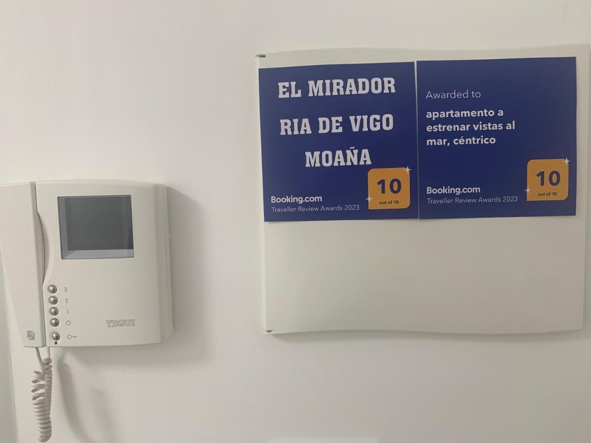 El Mirador Ria De Vigo, Apartamento Frente Al Mar, Centrico Moaña エクステリア 写真