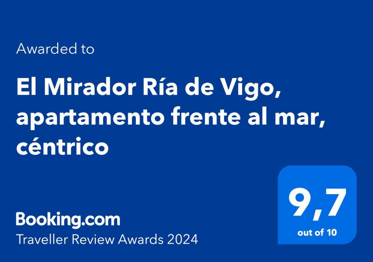 El Mirador Ria De Vigo, Apartamento Frente Al Mar, Centrico Moaña エクステリア 写真