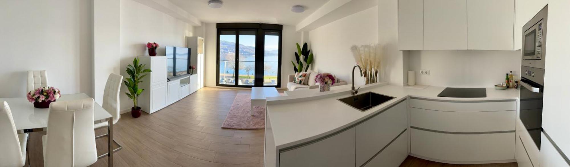 El Mirador Ria De Vigo, Apartamento Frente Al Mar, Centrico Moaña エクステリア 写真