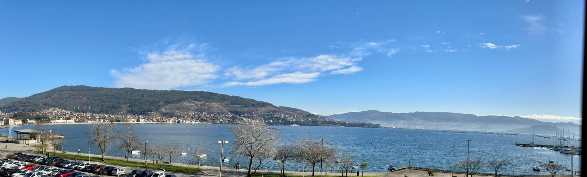 El Mirador Ria De Vigo, Apartamento Frente Al Mar, Centrico Moaña エクステリア 写真
