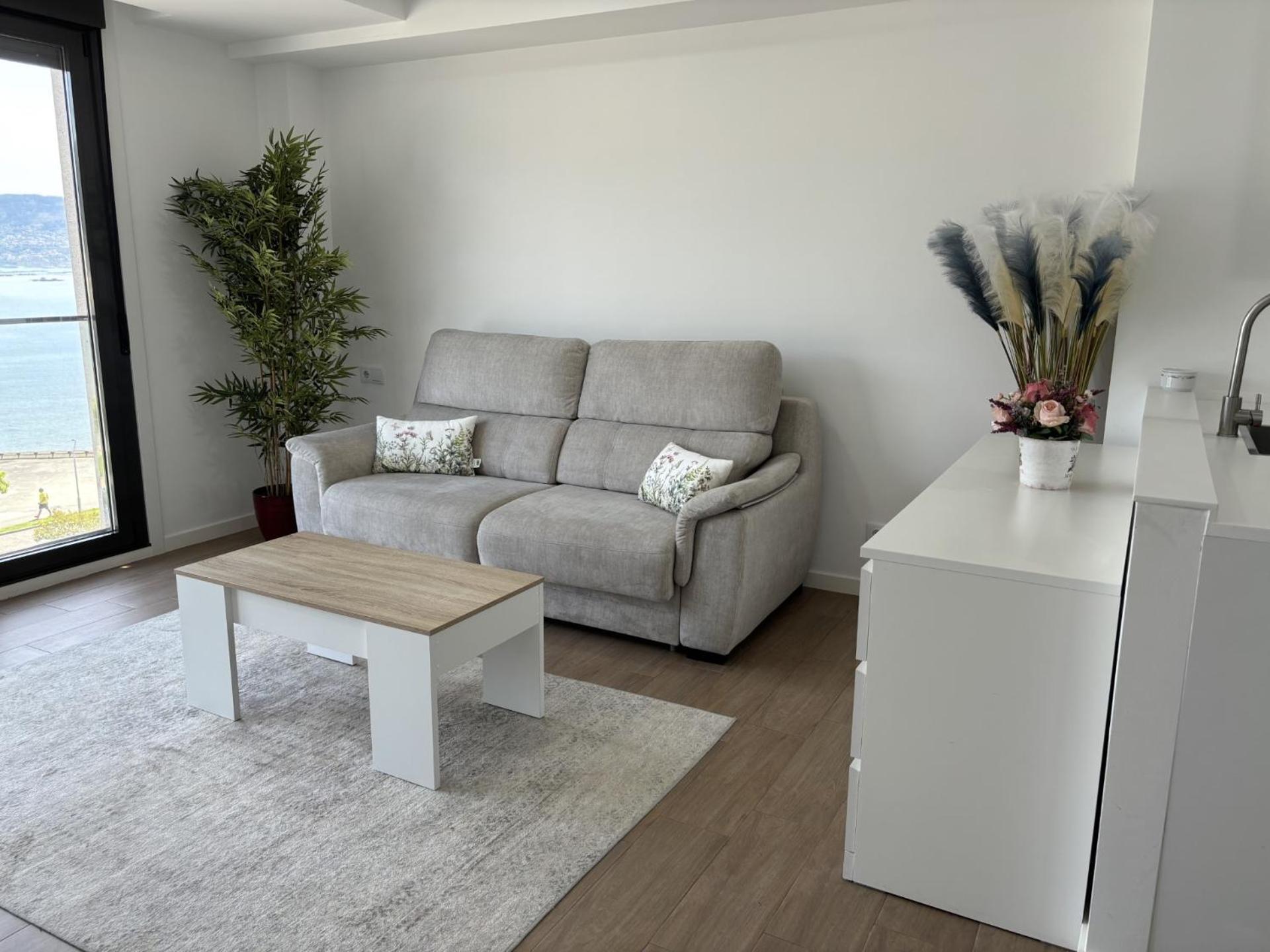 El Mirador Ria De Vigo, Apartamento Frente Al Mar, Centrico Moaña エクステリア 写真