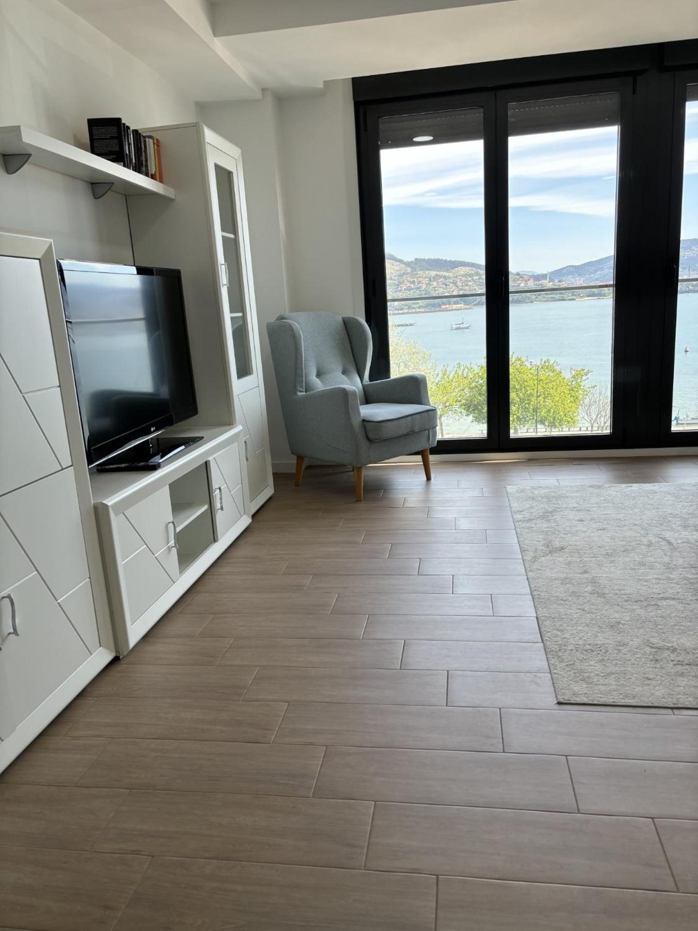 El Mirador Ria De Vigo, Apartamento Frente Al Mar, Centrico Moaña エクステリア 写真